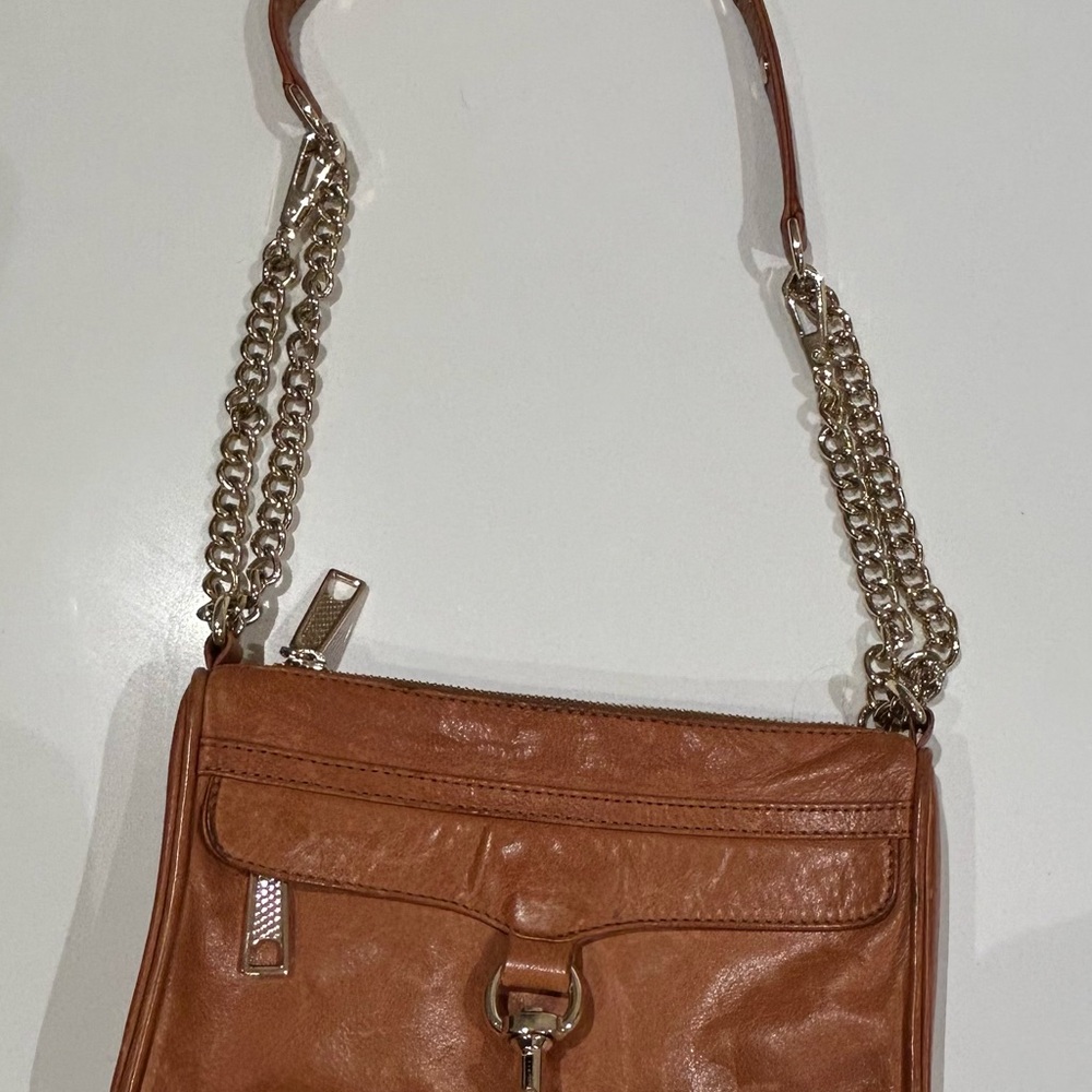 Rebecca Minkoff Tan Leather Crossbody Bag